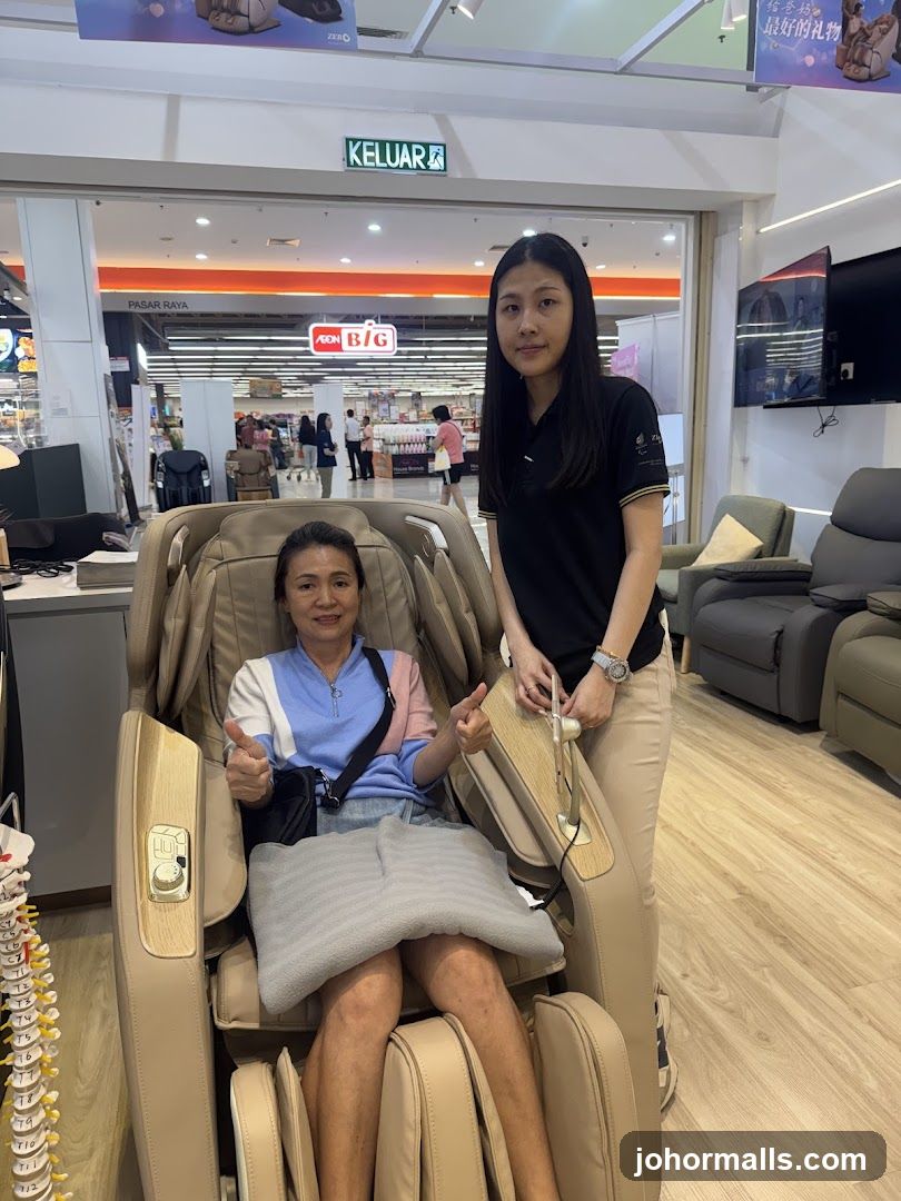 Massage Chair Demonstration