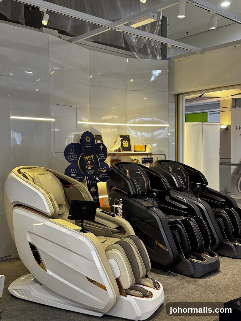 Massage Chairs Display