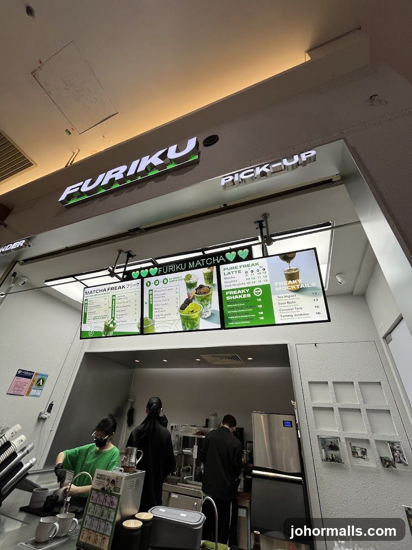 Furiku Matcha Pick-Up Counter