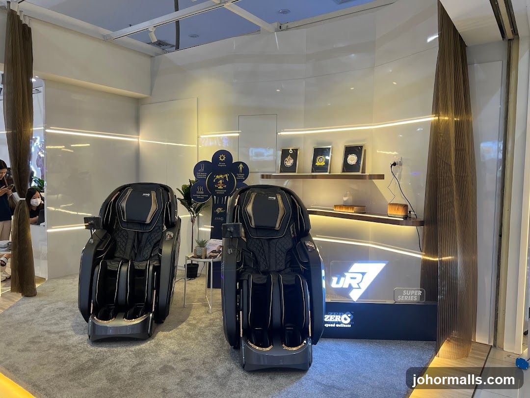 Massage Chairs Display