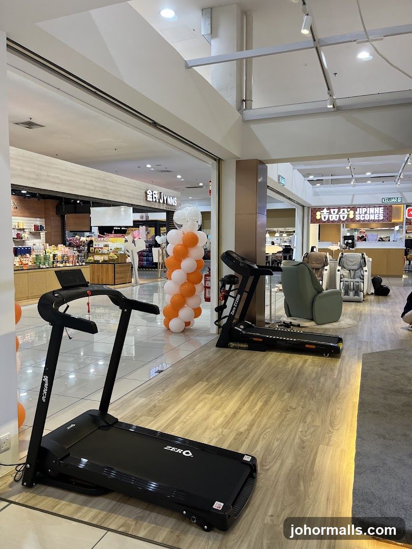 Fitness Equipment Display