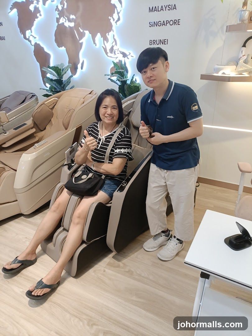 Massage Chair Demonstration