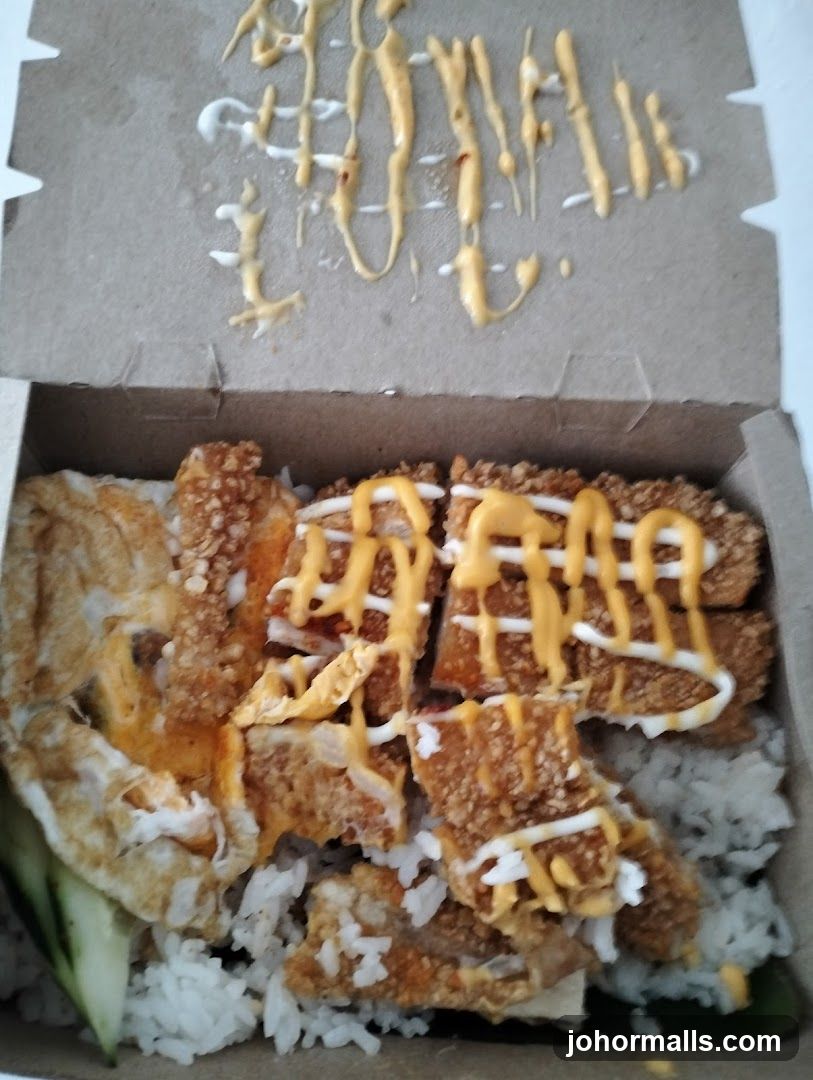 Fried Chicken Rice Box