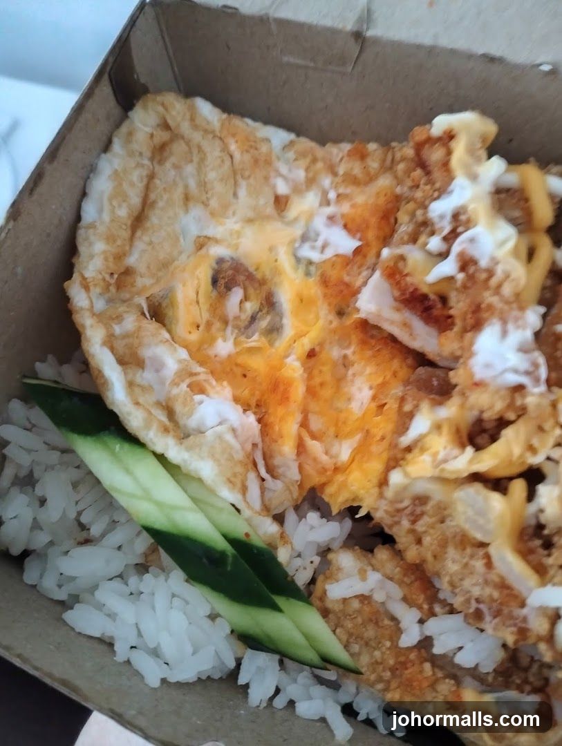Fried Chicken Rice Box