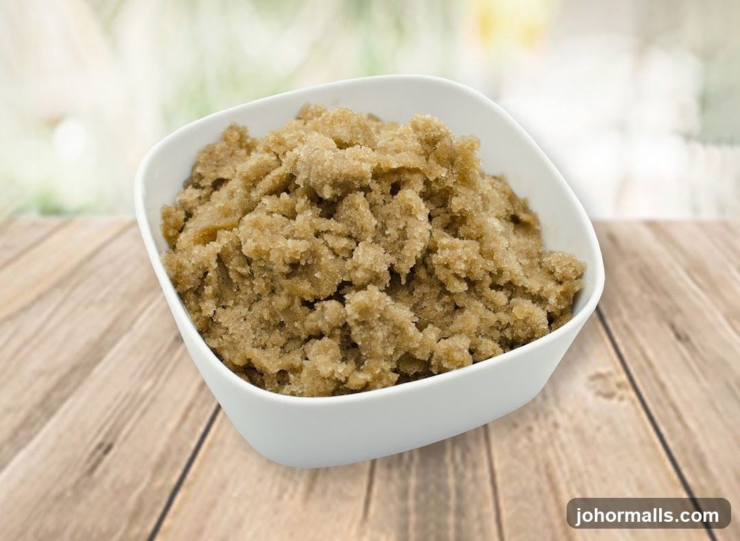 Bowl of Brown Sugar Scrub