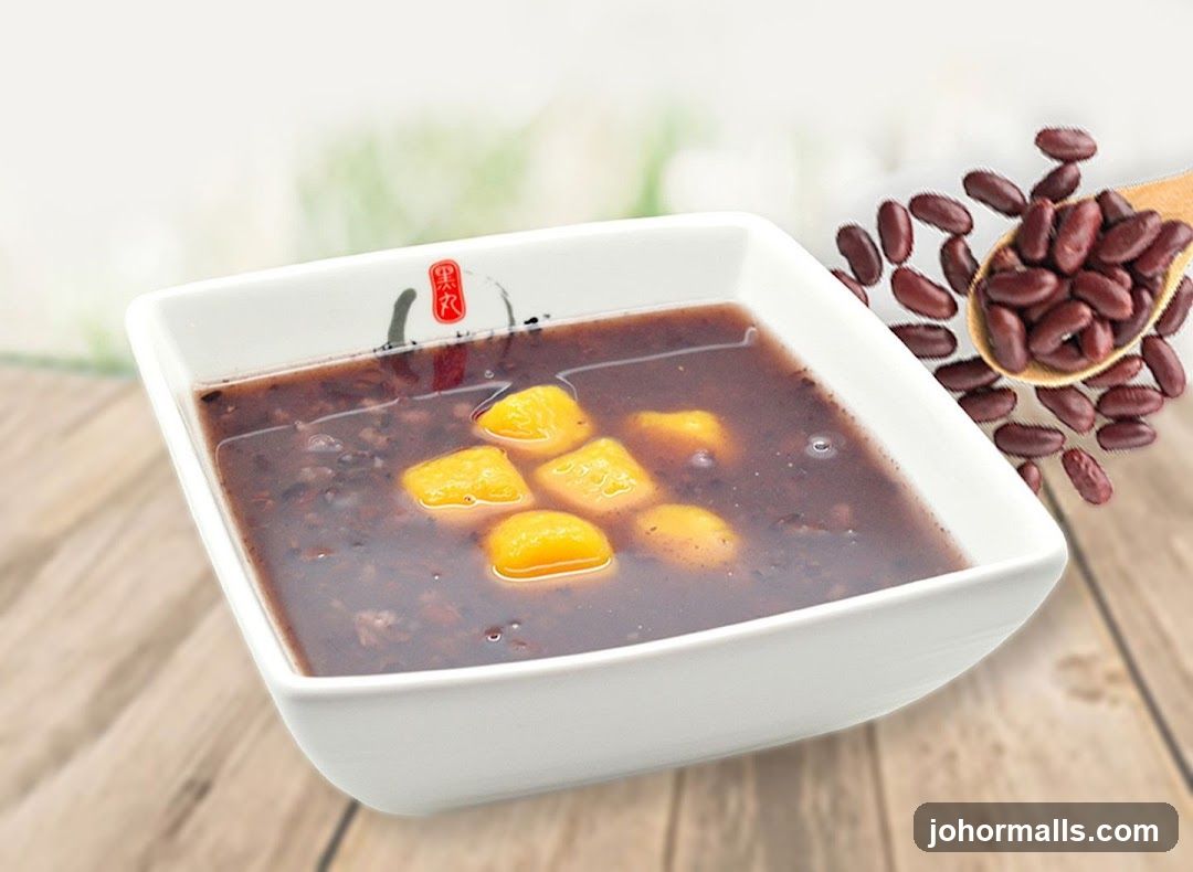 Red Bean Soup with Sweet Potato