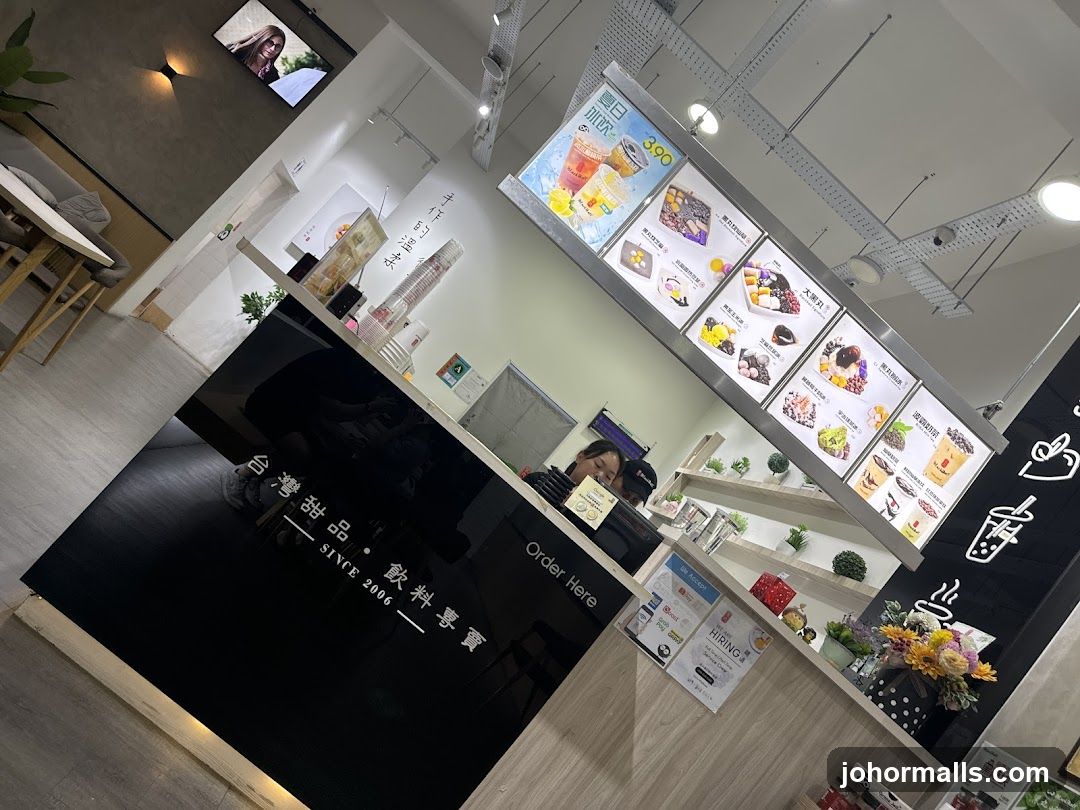 Dessert and Drink Shop Interior