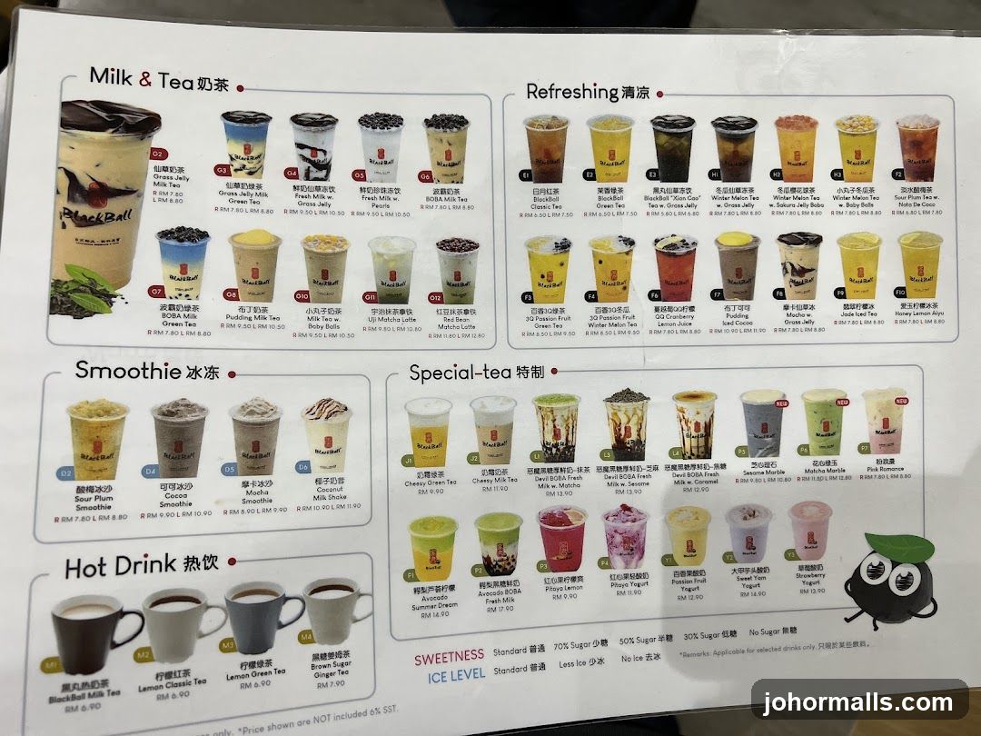 Milk & Tea, Refreshing, Smoothie, Hot Drink, Special-tea