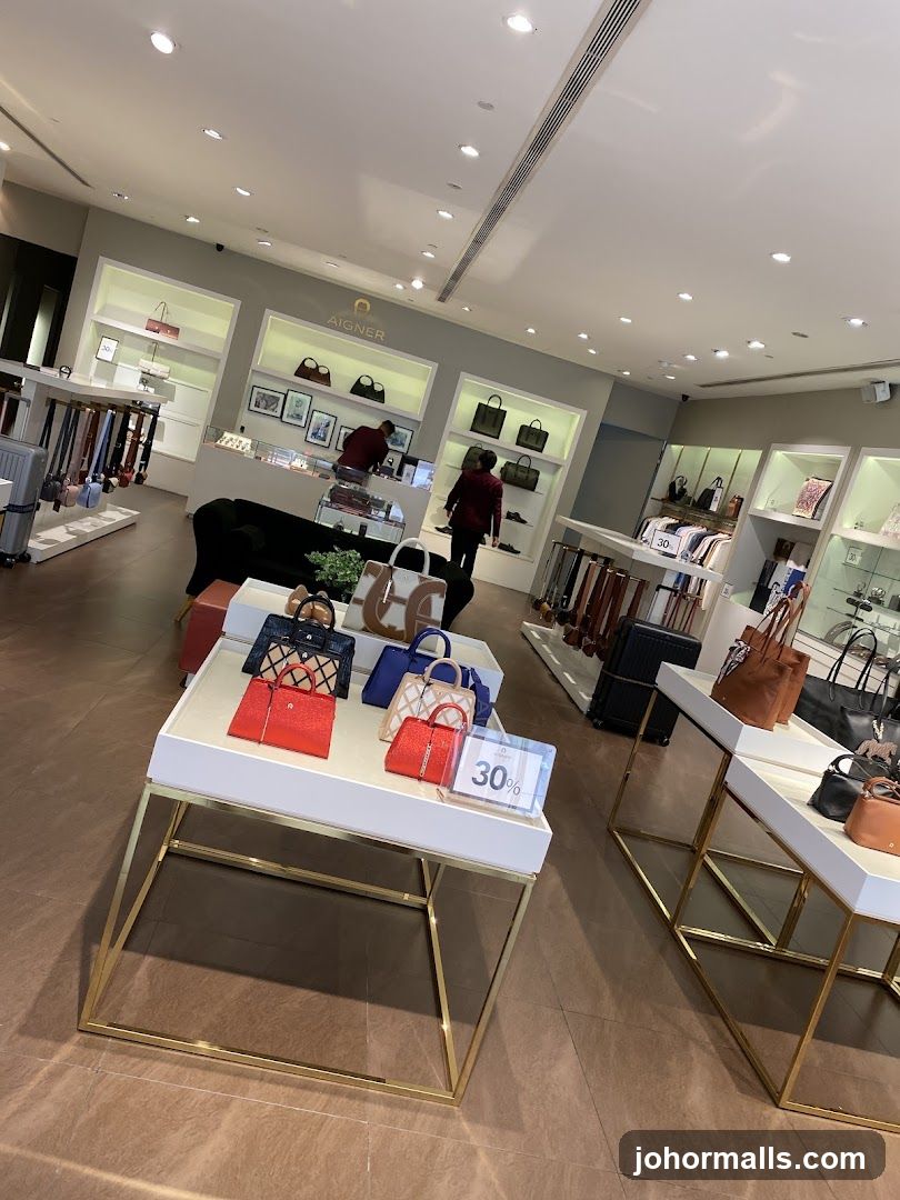 Aigner Store Interior