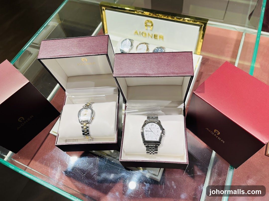 Aigner Watches Display