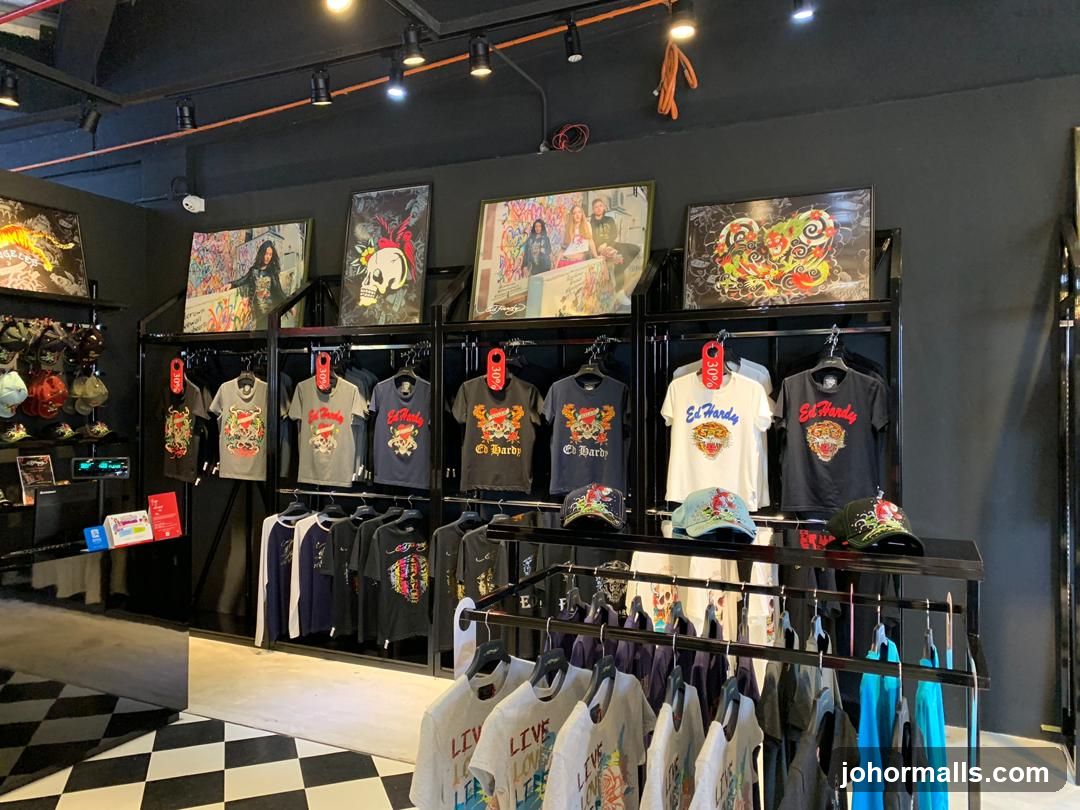 Ed Hardy Store Interior