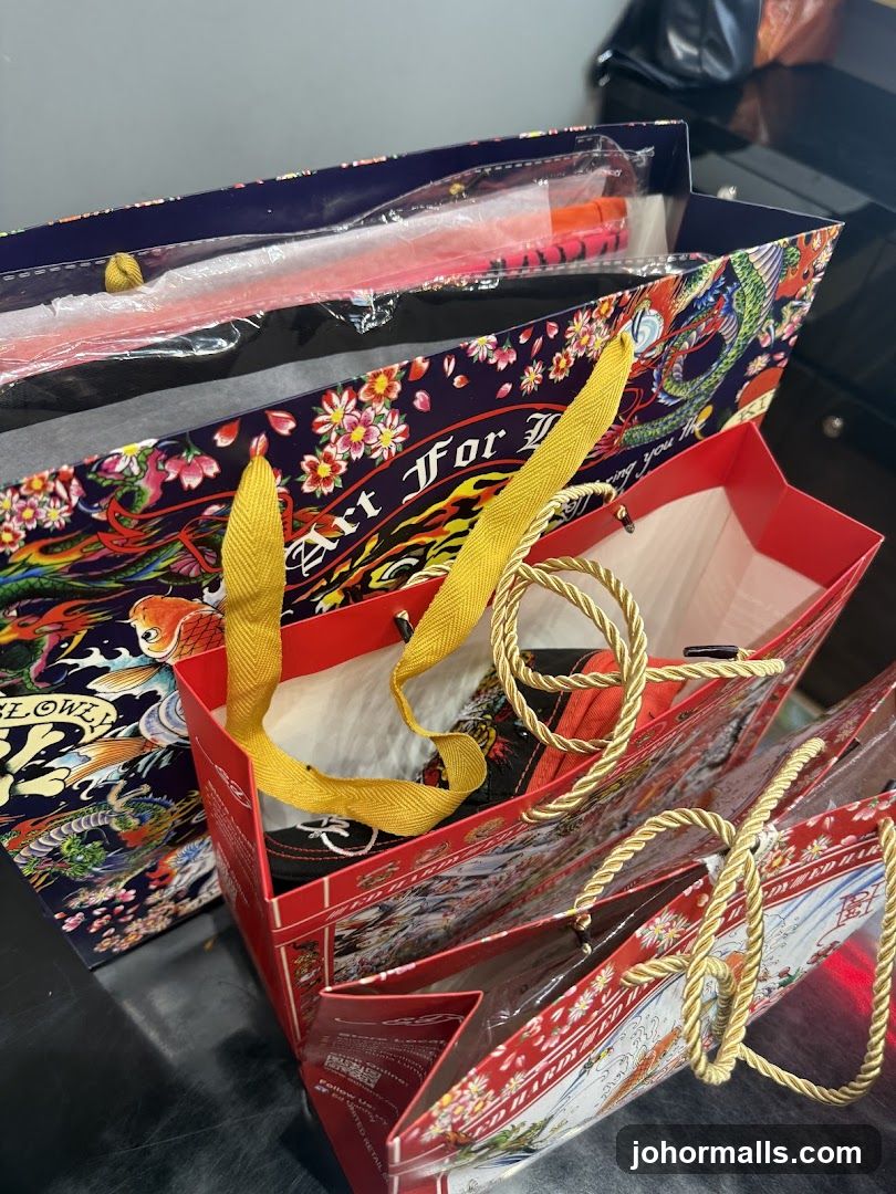 Ed Hardy Shopping Bags