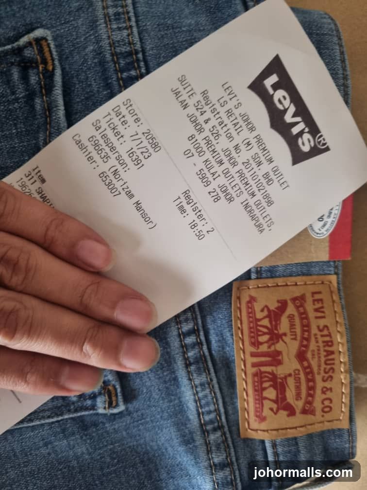 Levi's Johor Premium Outlet Store