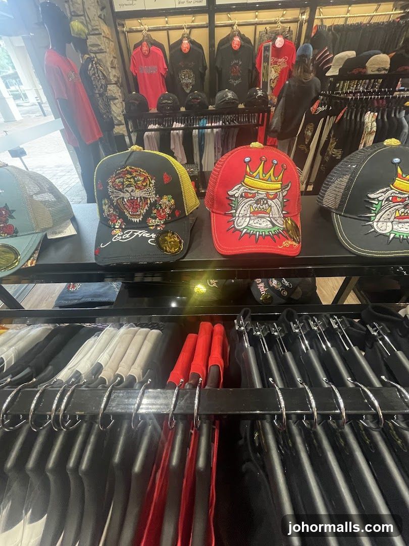 Ed Hardy Apparel Display