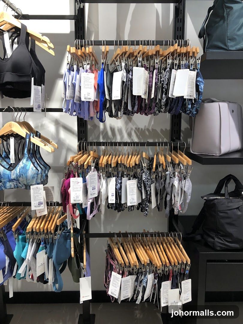Athletic Apparel Display