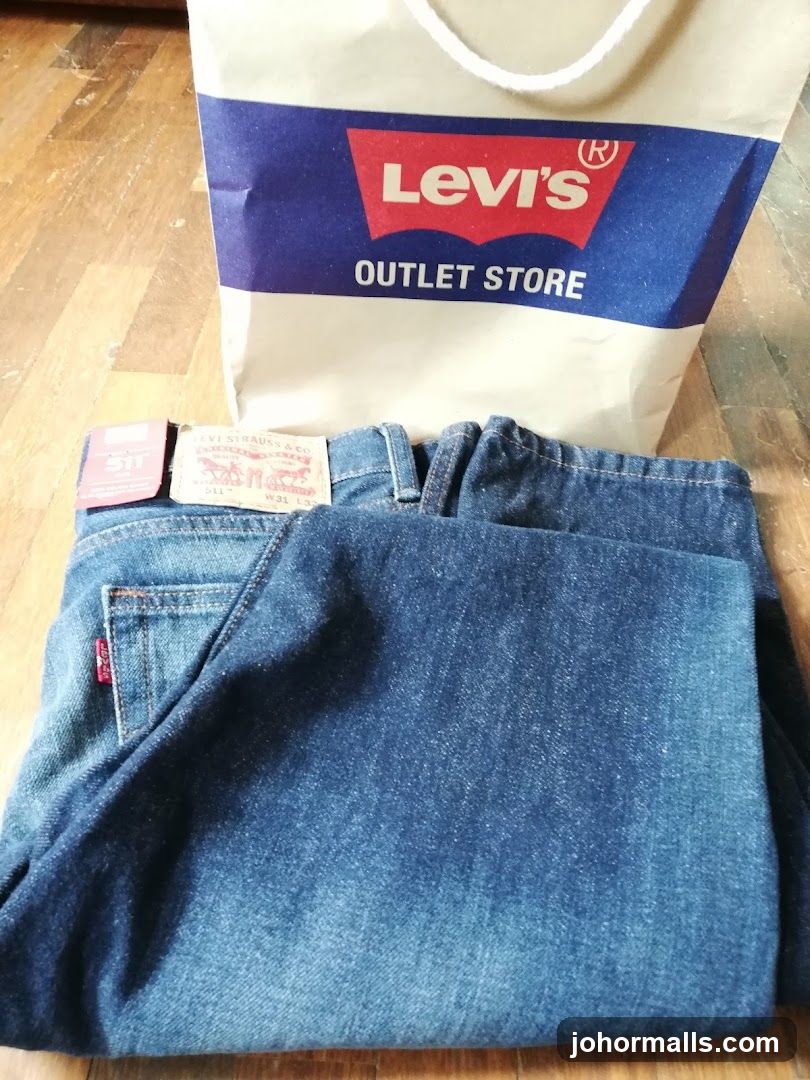 Levi's Outlet Store Bag and Jeans