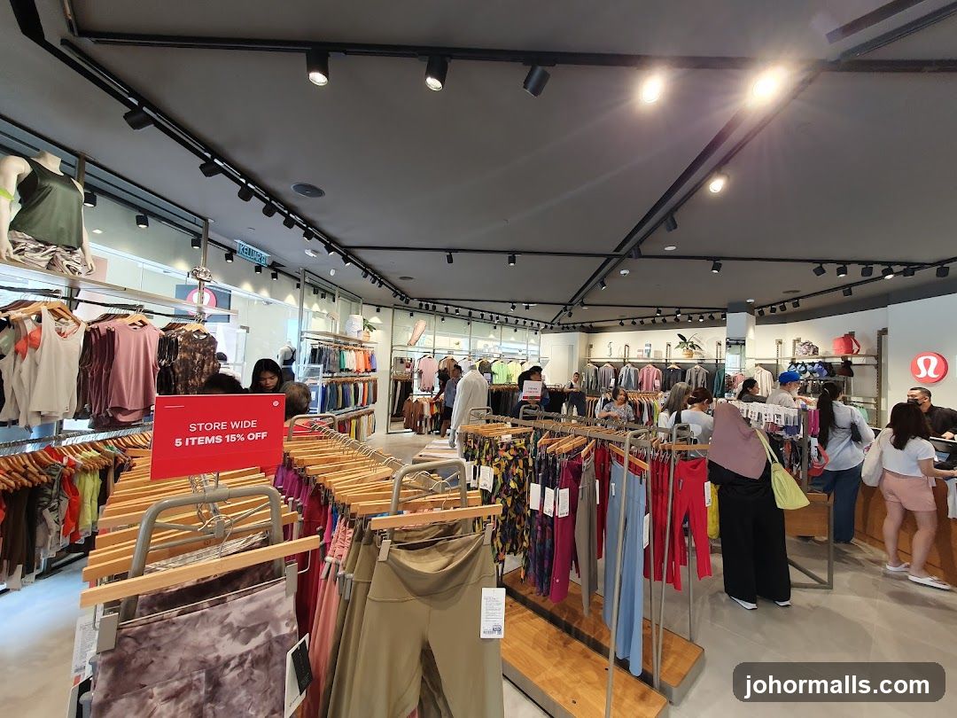 Lululemon Store Interior