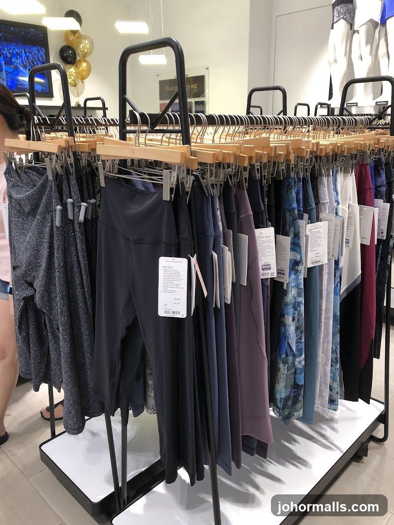 Athletic Apparel Display