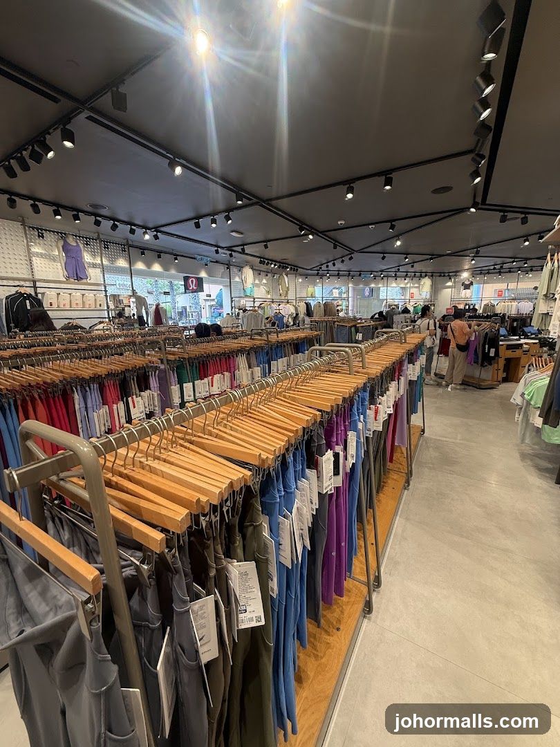 Athletic Apparel Store Interior