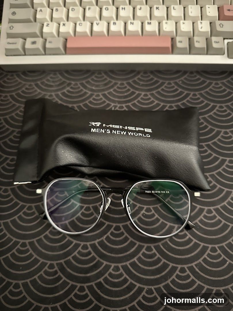 Eyeglasses and Case