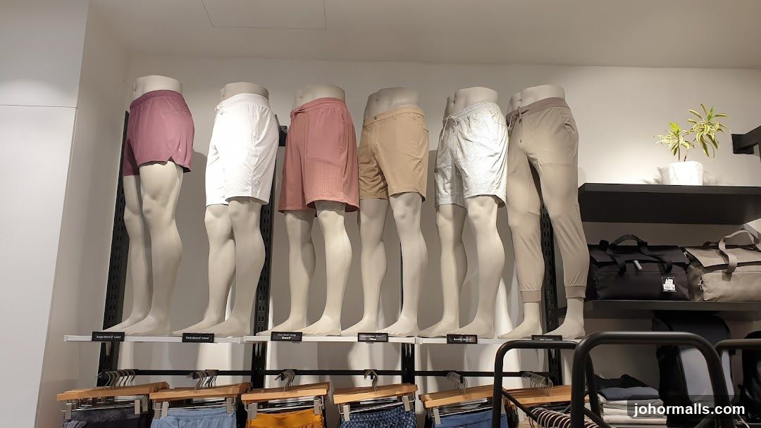 Mannequins in athletic wear