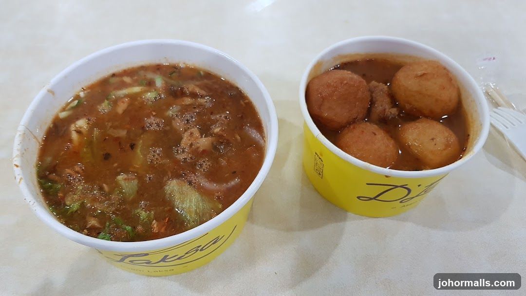 Laksa and Fish Balls
