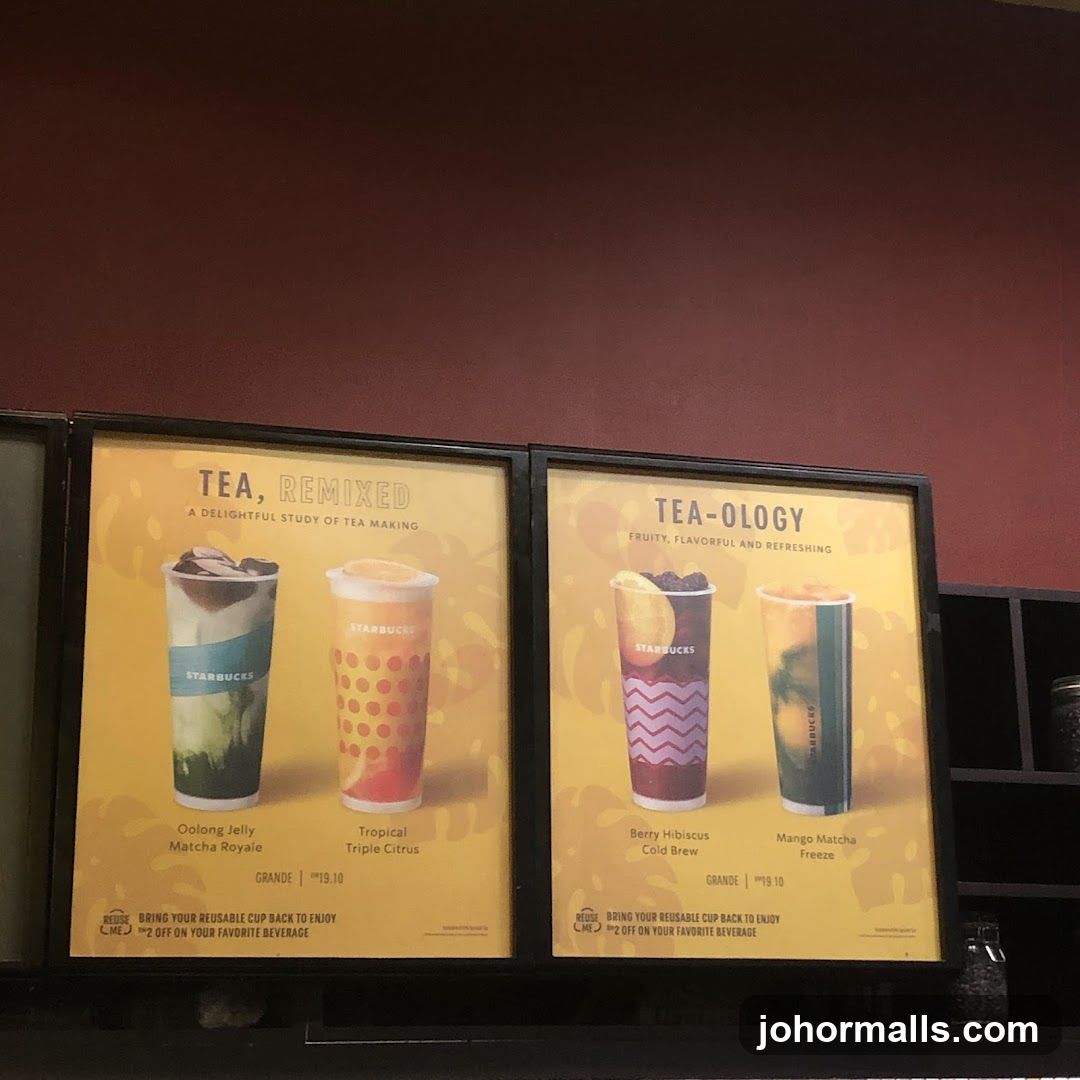 Tea Remixed and Tea-Ology Menu