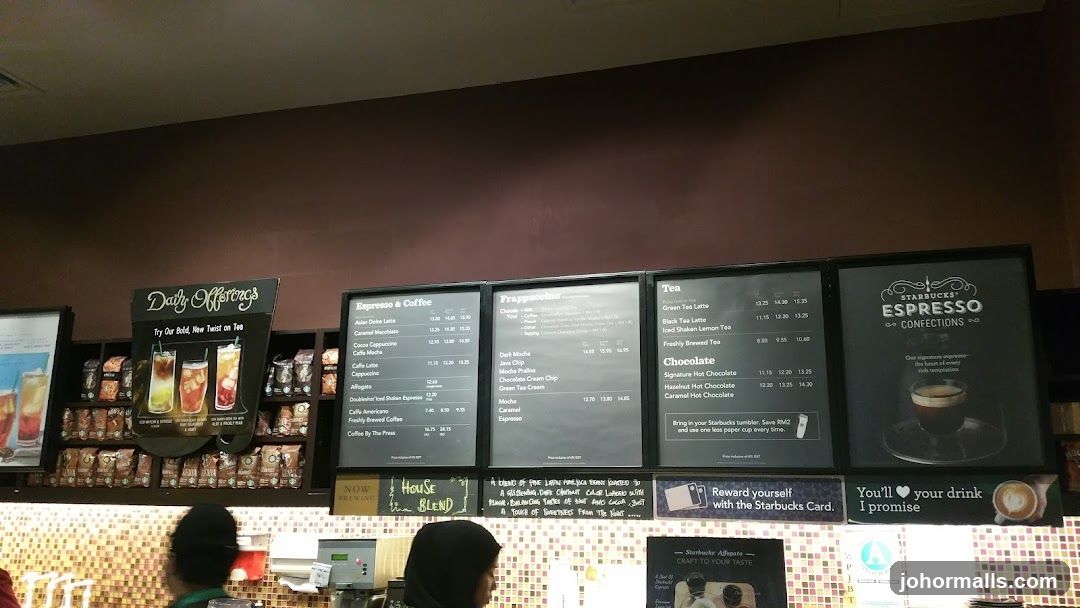Starbucks Menu