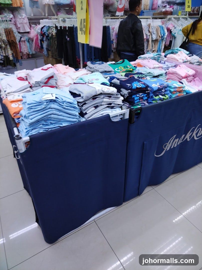 Children's Clothing Display