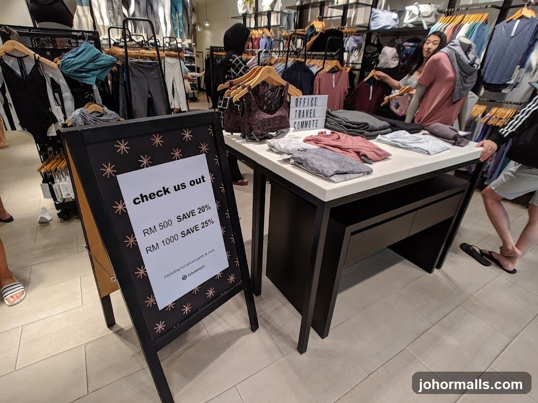 Store Display with Sale Information