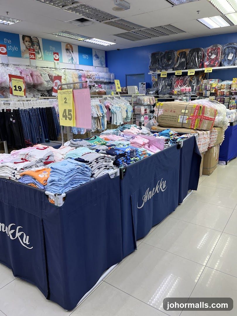 Children's Clothing Store Display