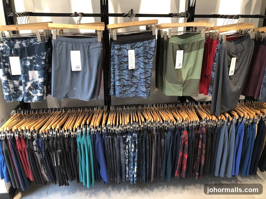 Athletic Shorts Display