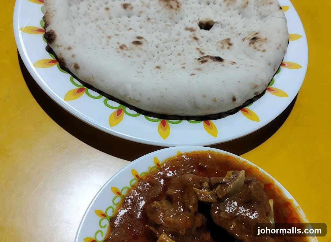 Meat Curry and Flatbread