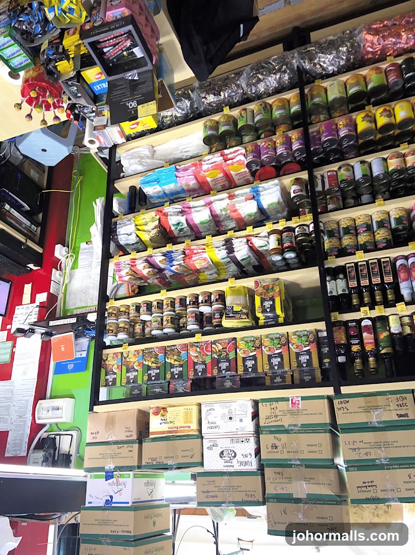 Grocery Store Shelves