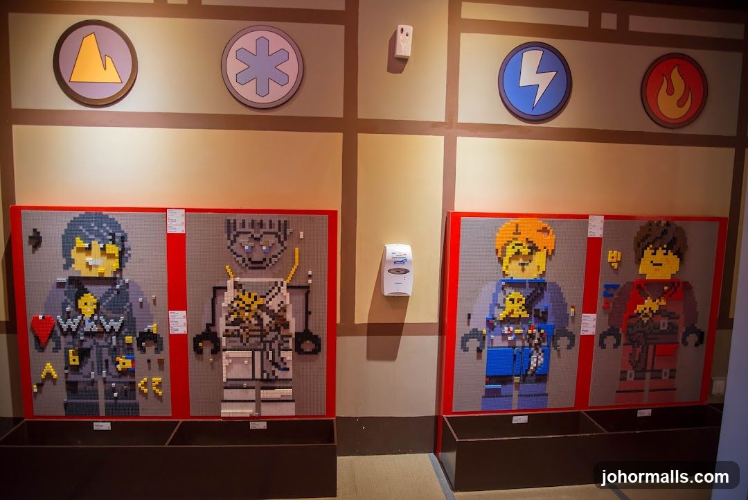 Lego Ninjago Character Displays