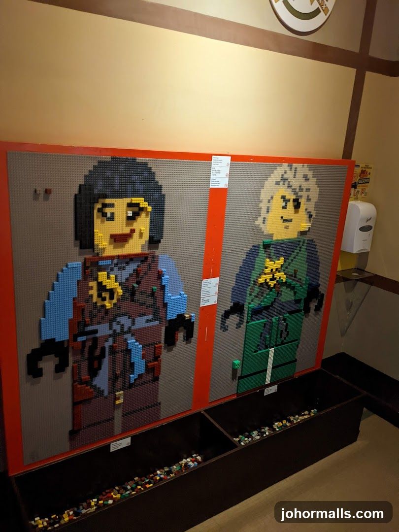 Lego Mosaic Art Display