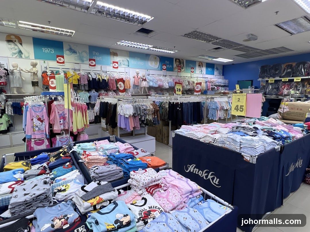 Children's Clothing Store Display