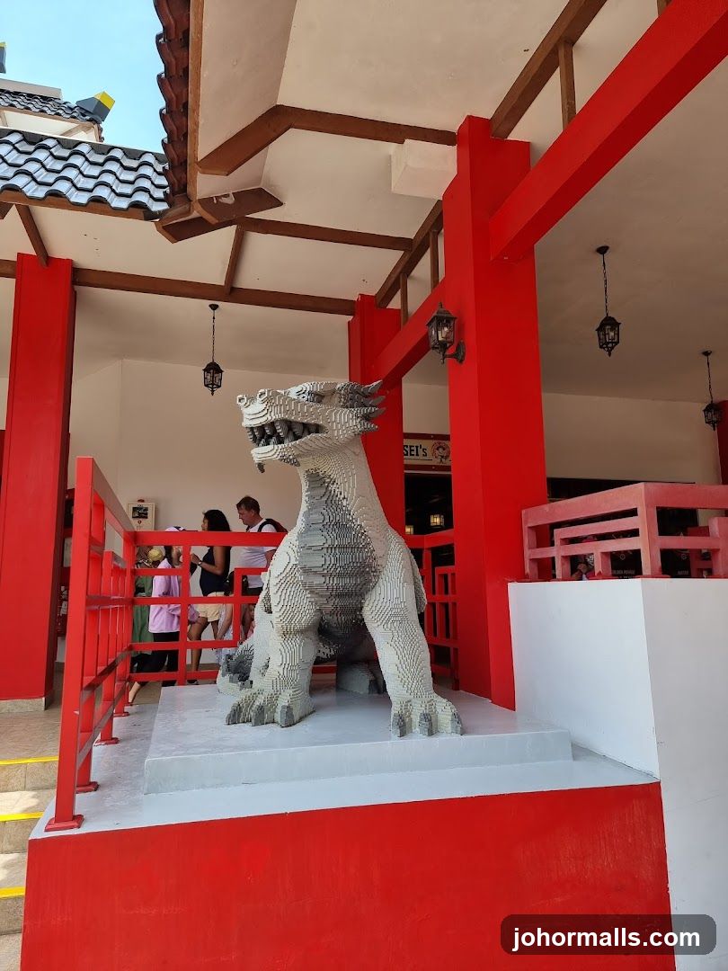 Lego Dragon Sculpture