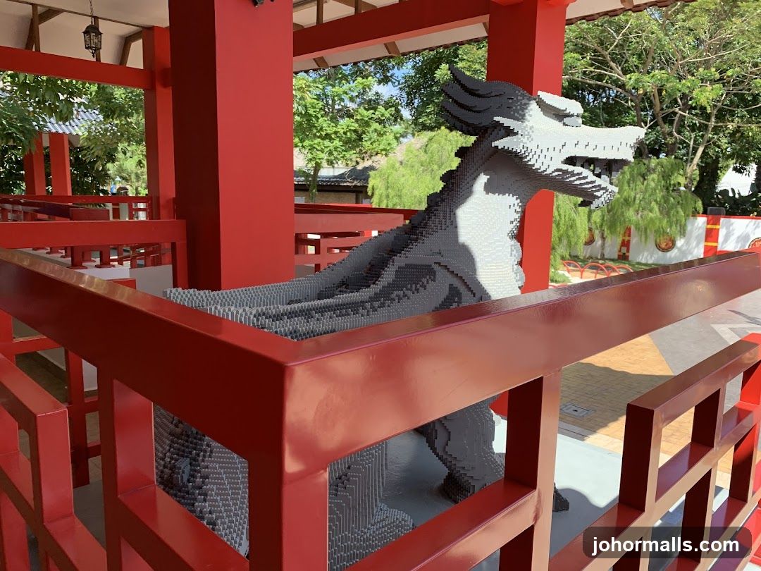 Lego Dragon Sculpture