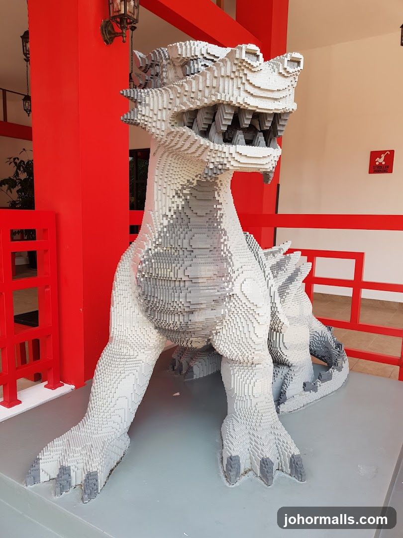 Lego Dragon Sculpture