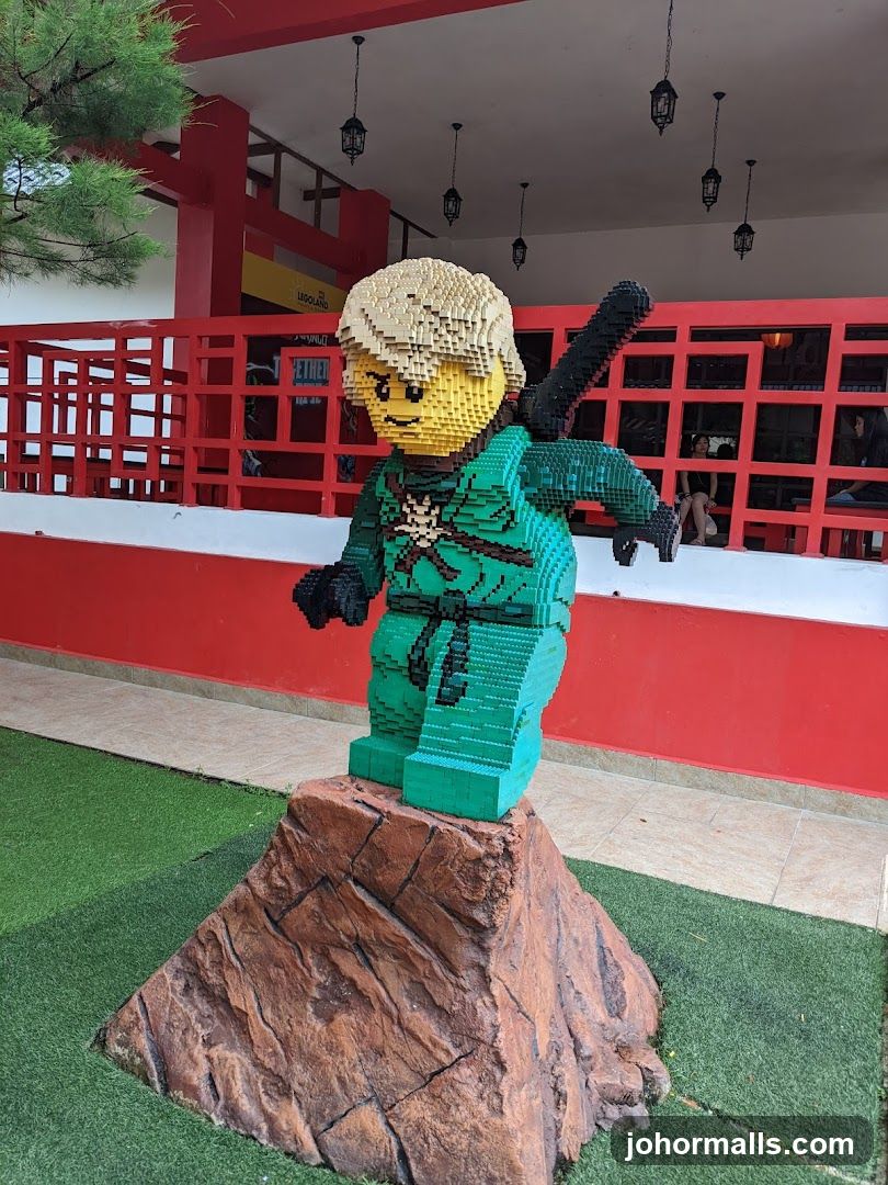 Lego Ninja Sculpture
