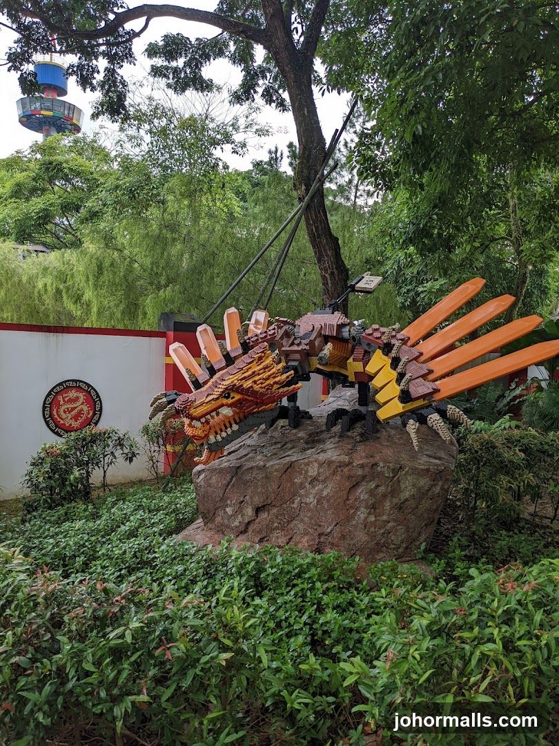 Lego Dragon Sculpture