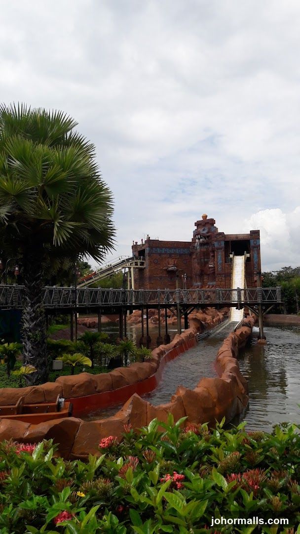 Water Ride at Amusement Park