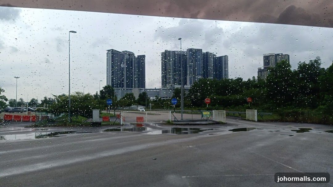 Rainy Day with Cityscape