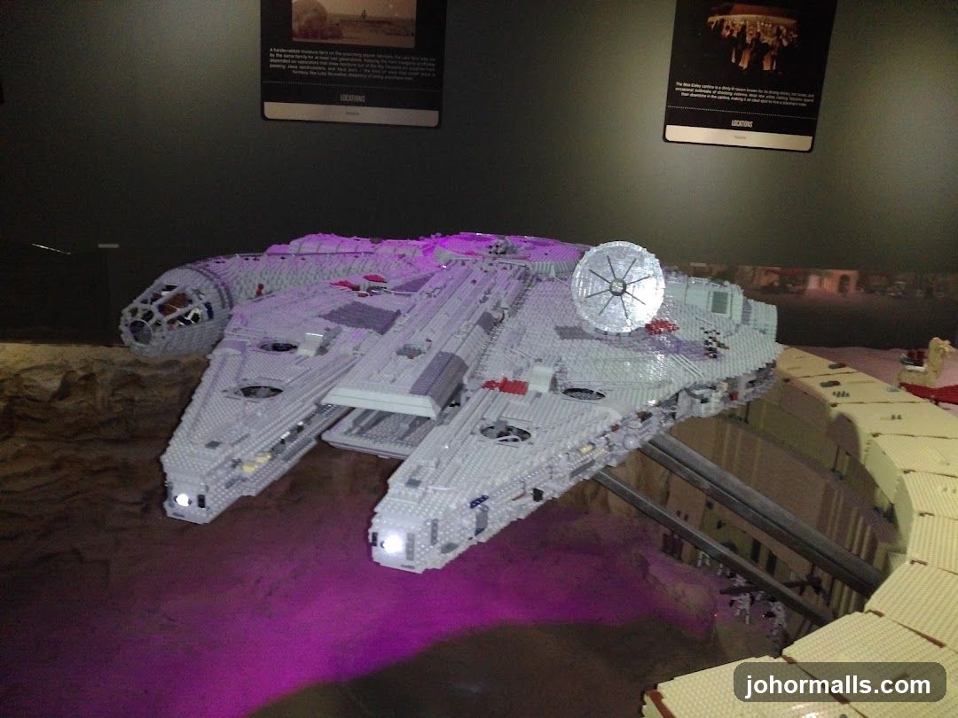 Lego Millennium Falcon Display