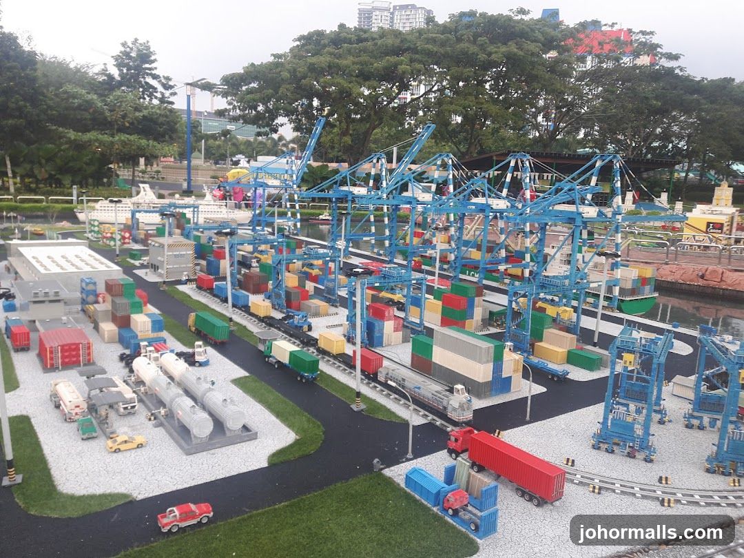 Miniature Port Scene