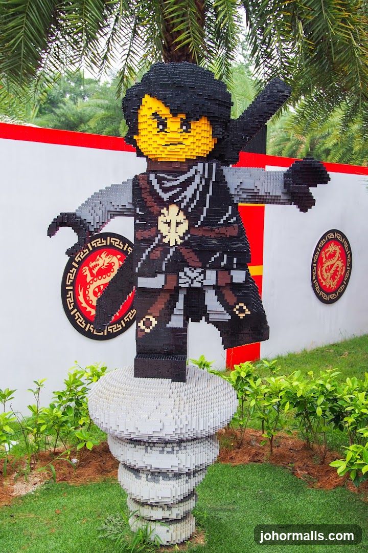 Lego Ninja Sculpture