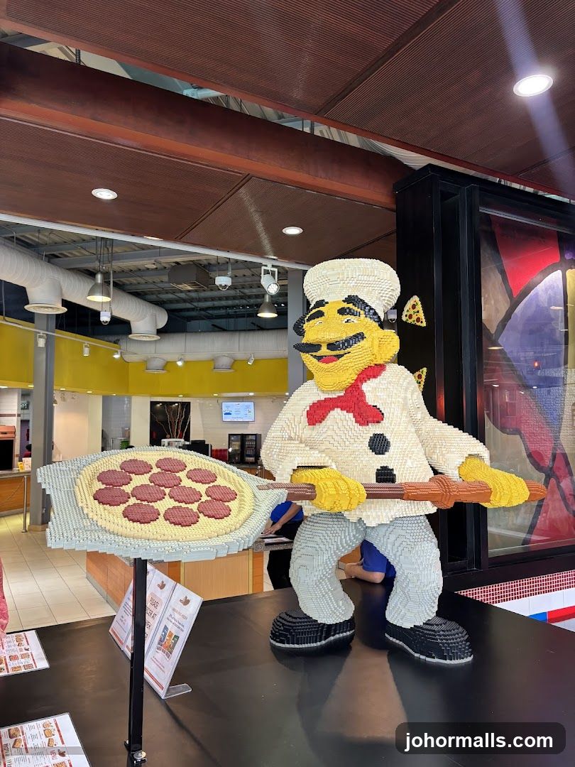 Lego Chef with Pizza