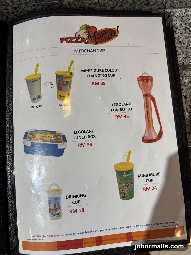 Pizza Mania Merchandise