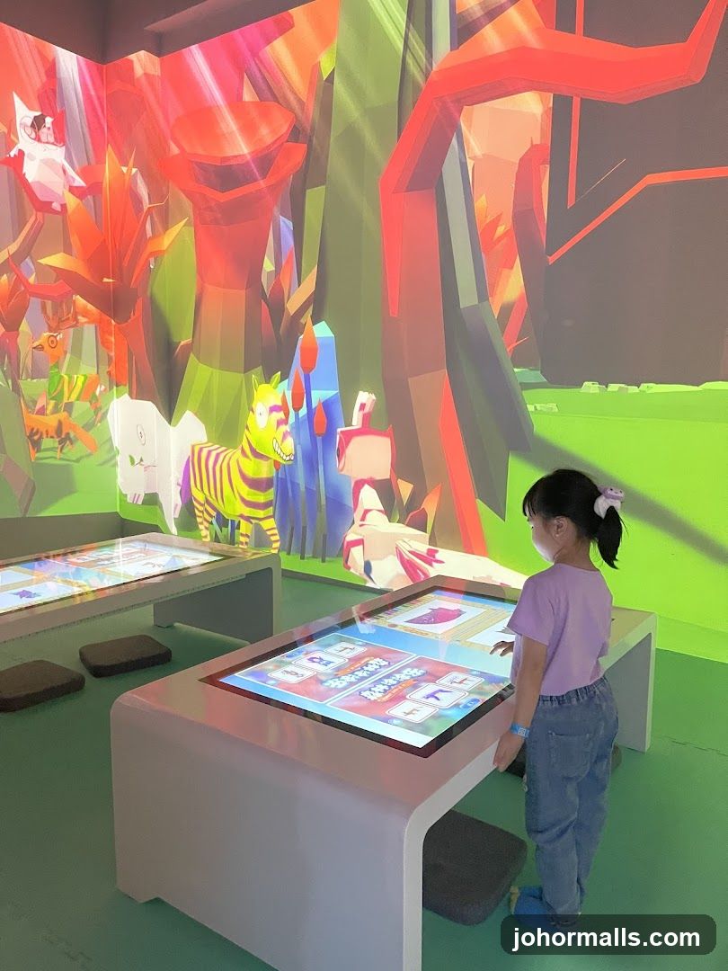 Interactive Digital Play Area
